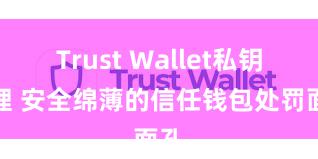 Trust Wallet私钥管理 安全绵薄的信任钱包处罚面孔